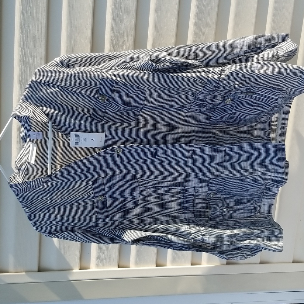 Chicos linen jacket,  size (3), 16/18